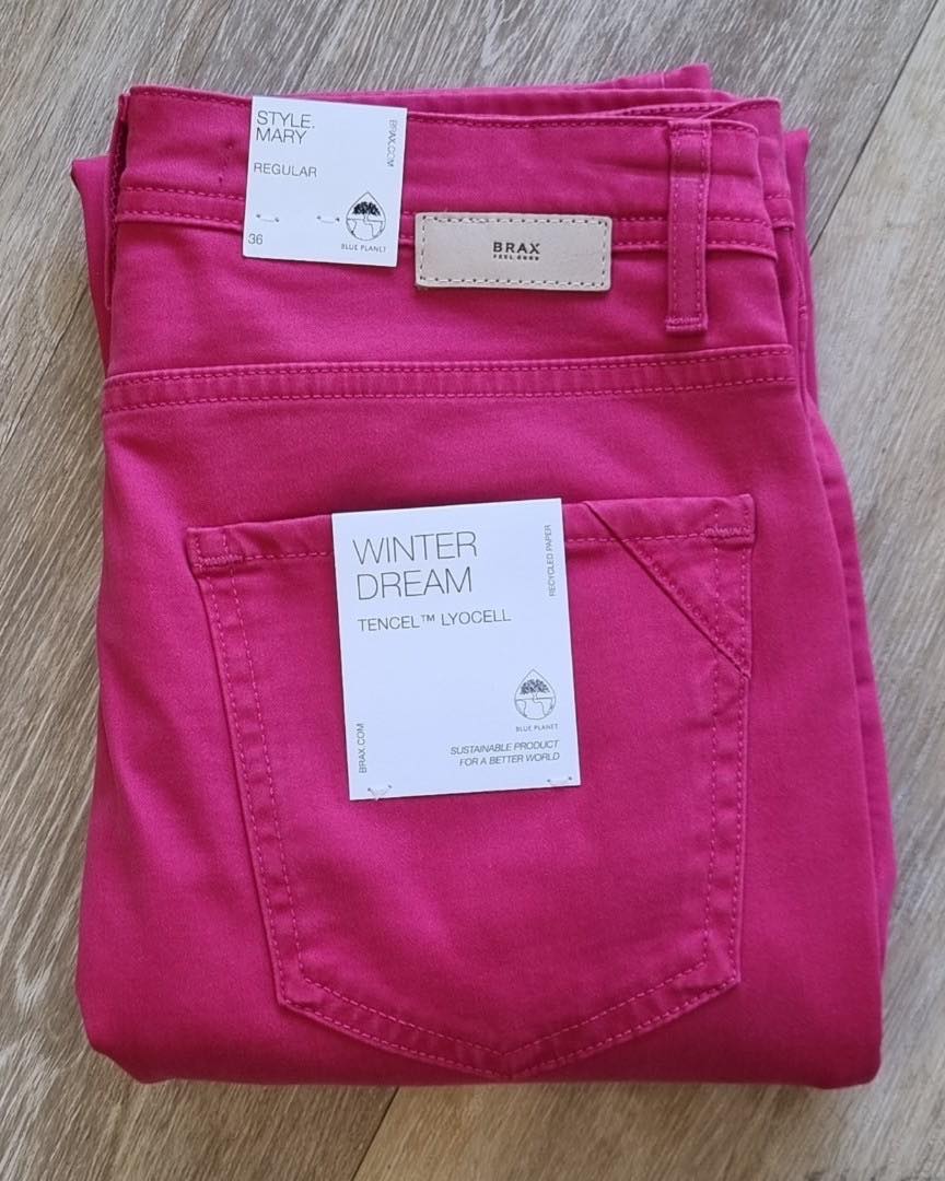 Brax Mary - Hot Pink Orchid Jeans