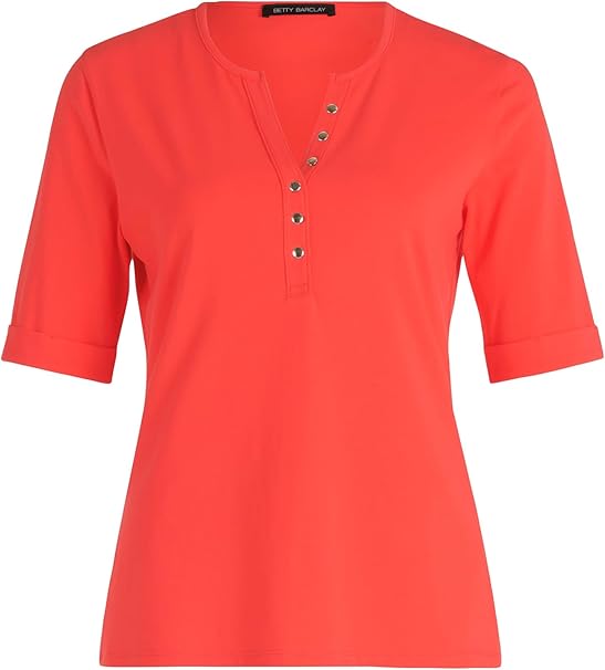 Betty Barclay  - Poppy Red T-Shirt