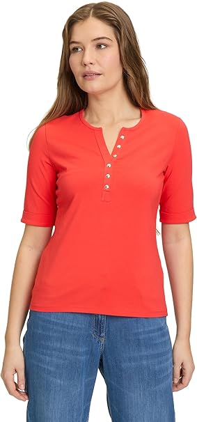 Betty Barclay  - Poppy Red T-Shirt