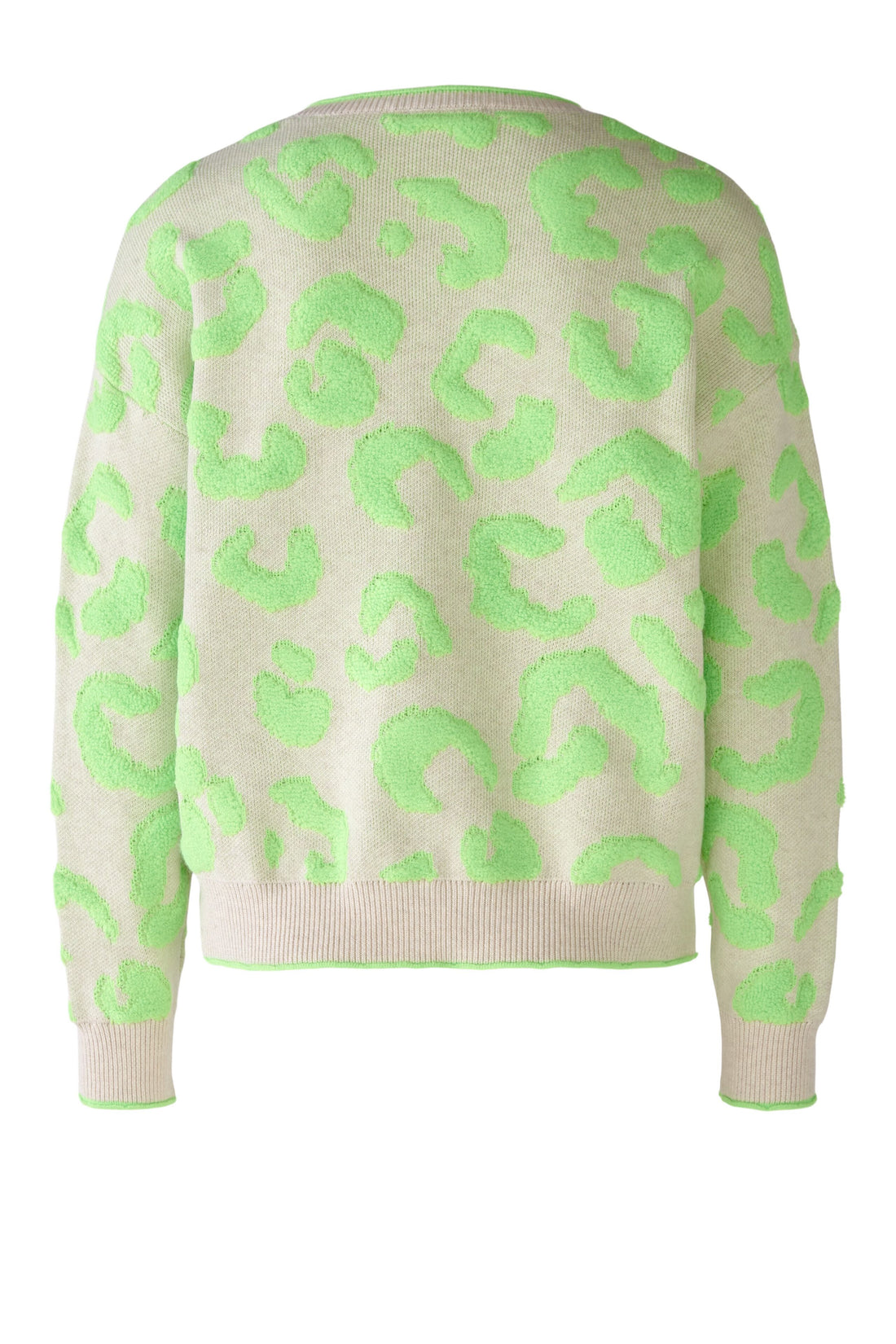 Oui - Neon Jacquard Jumper