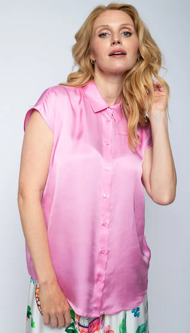 Emily Van Den Bergh - Pink Shirt