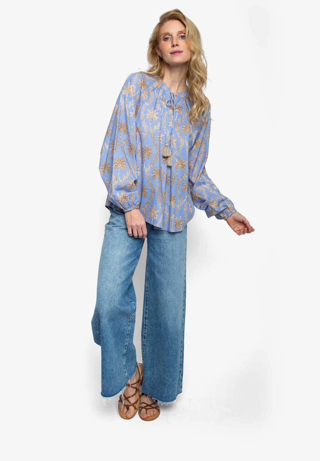 Emily Van Den Bergh - Palms Blouse