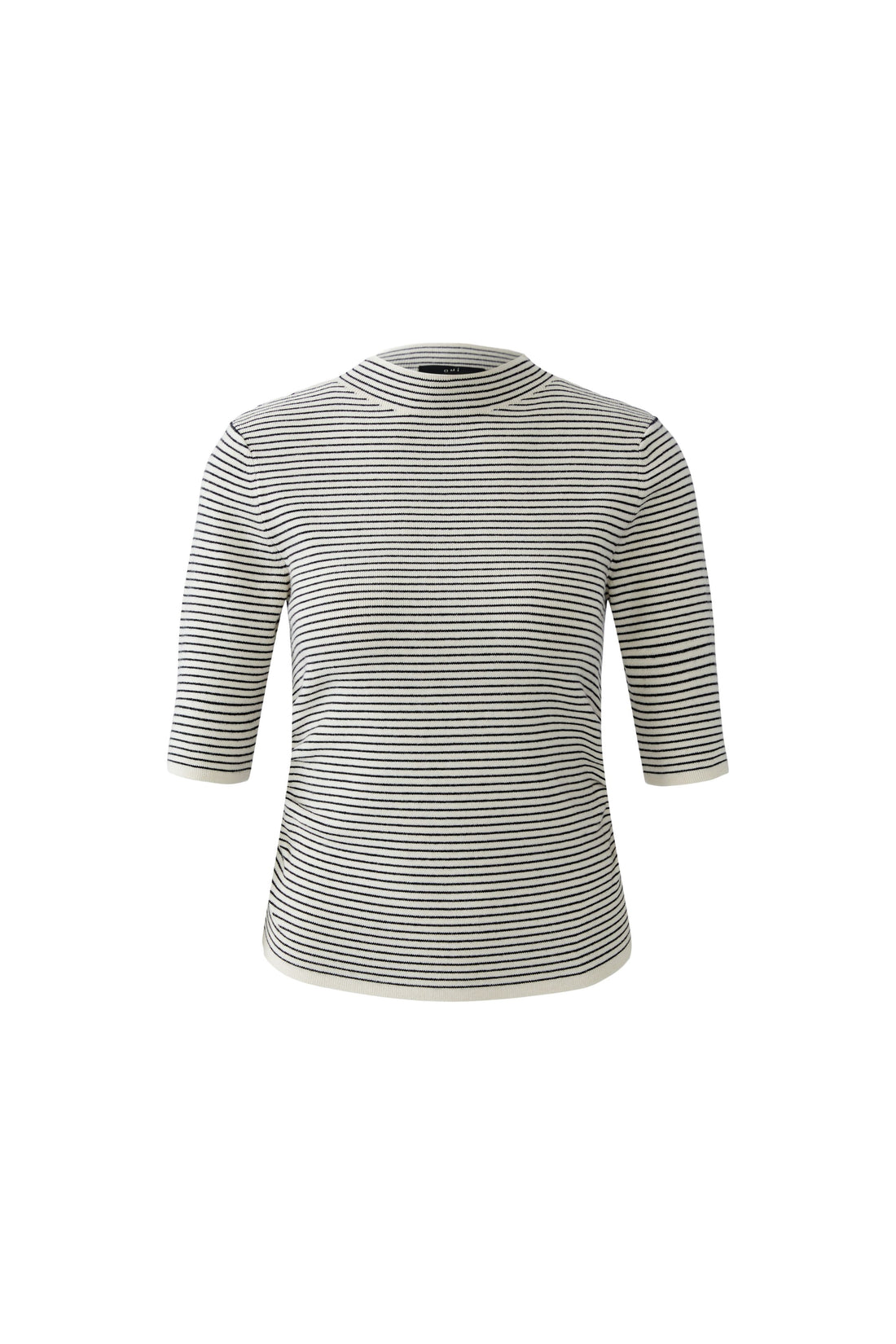 Oui- Black and White Knit Top