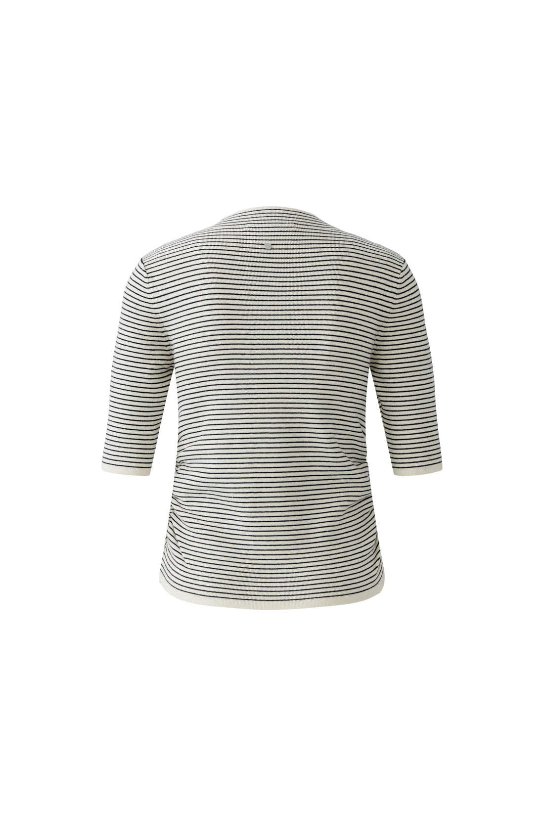 Oui- Black and White Knit Top