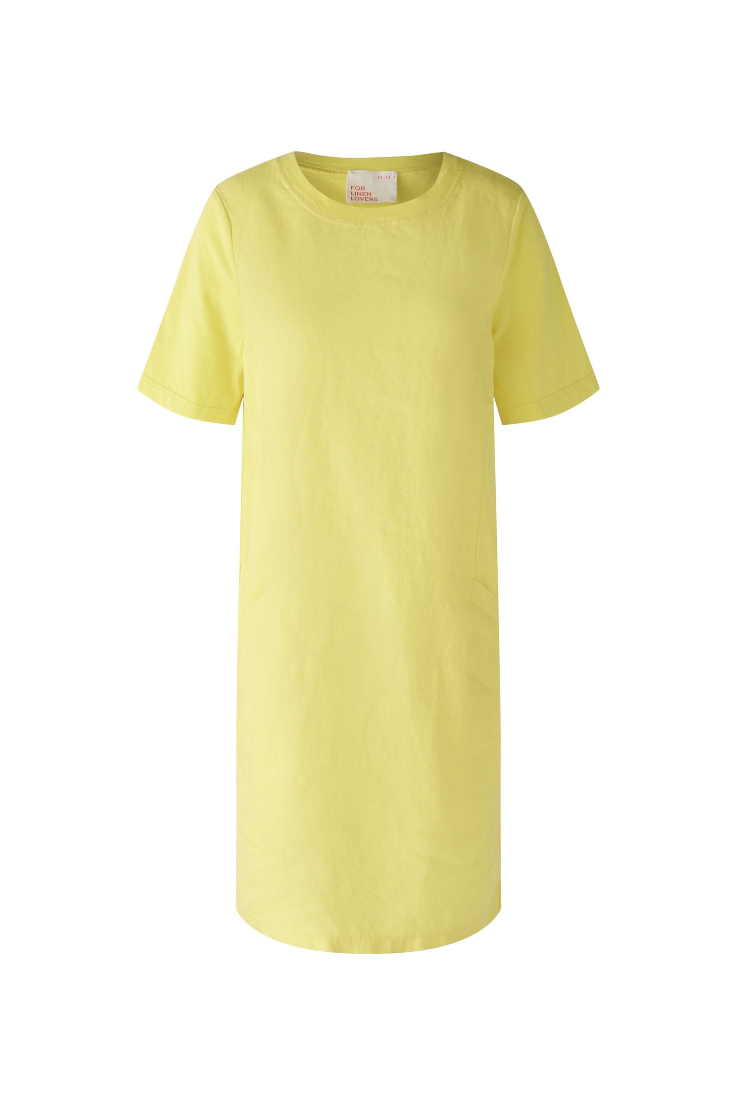 Oui - Yellow Linen / Cotton Dress