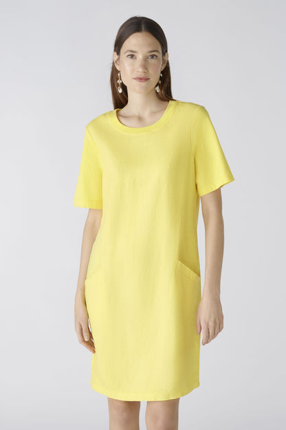 Oui - Yellow Linen / Cotton Dress