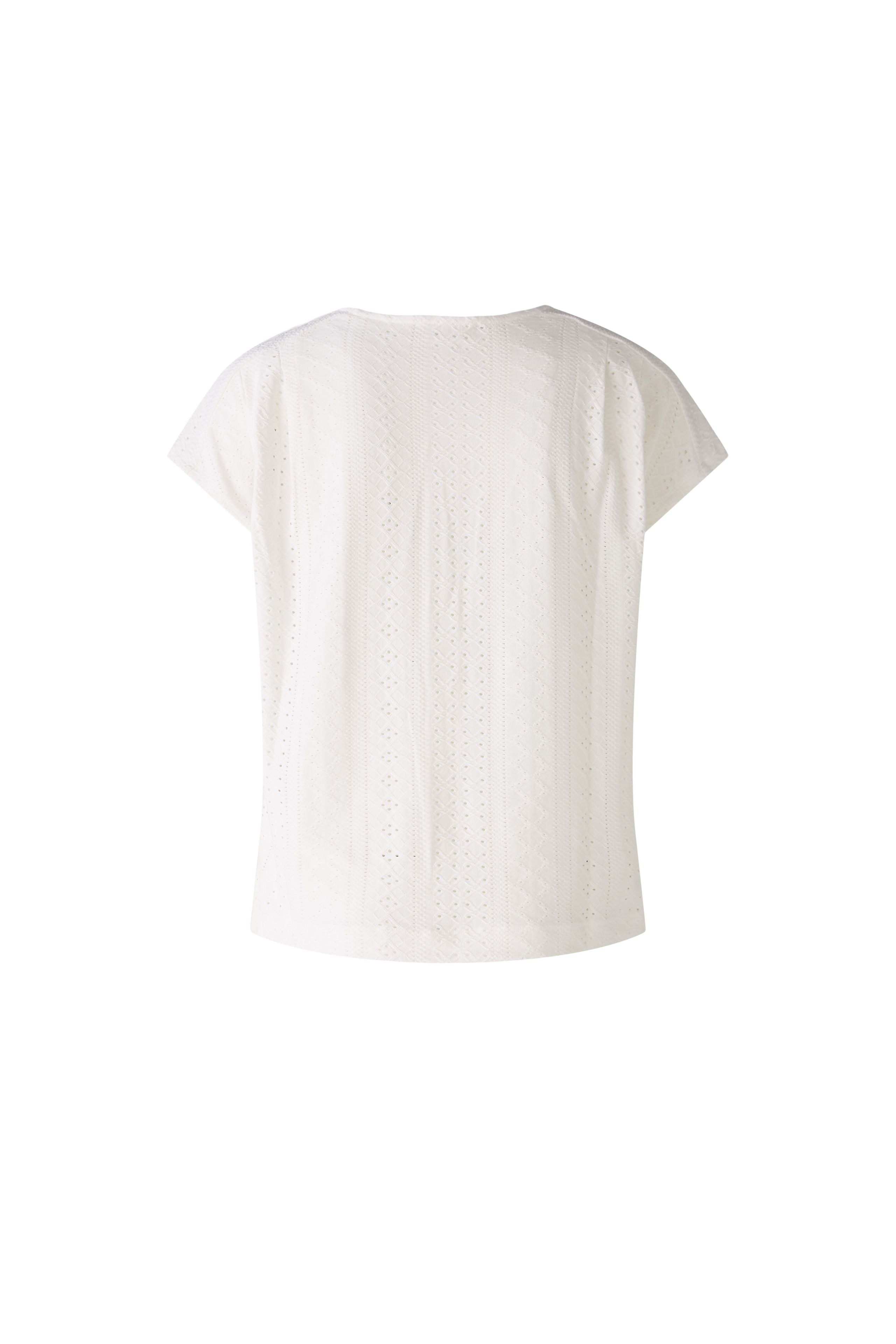 Oui - White Lace Style Top