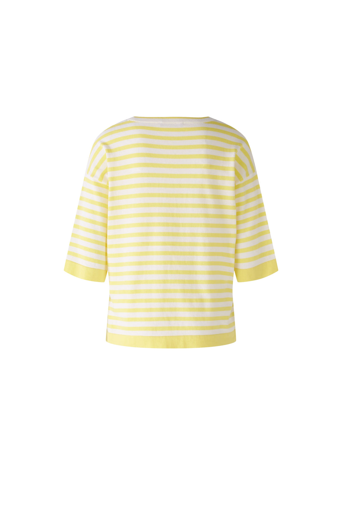 Oui - Lemon Short Sleeve Kit Top