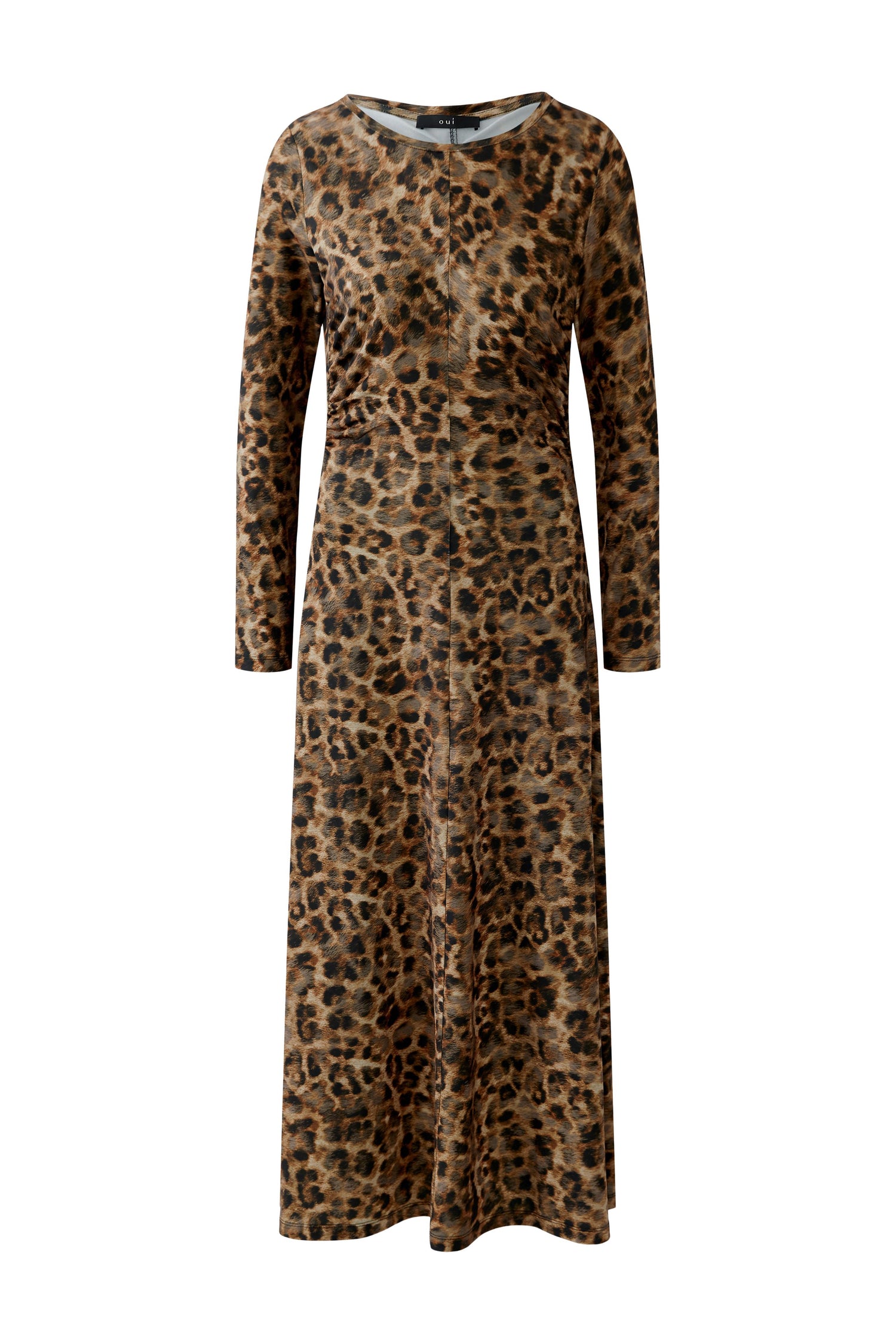 Oui- Animal Print Dress