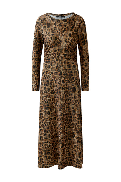Oui- Animal Print Dress
