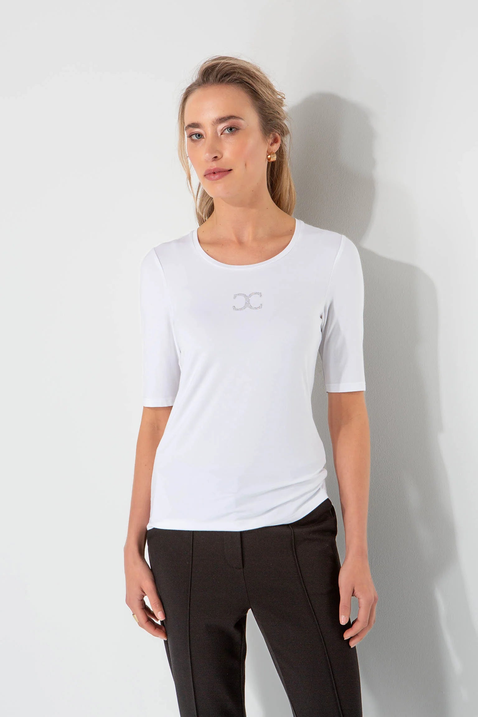 CATNOIR - White Crystal Tee