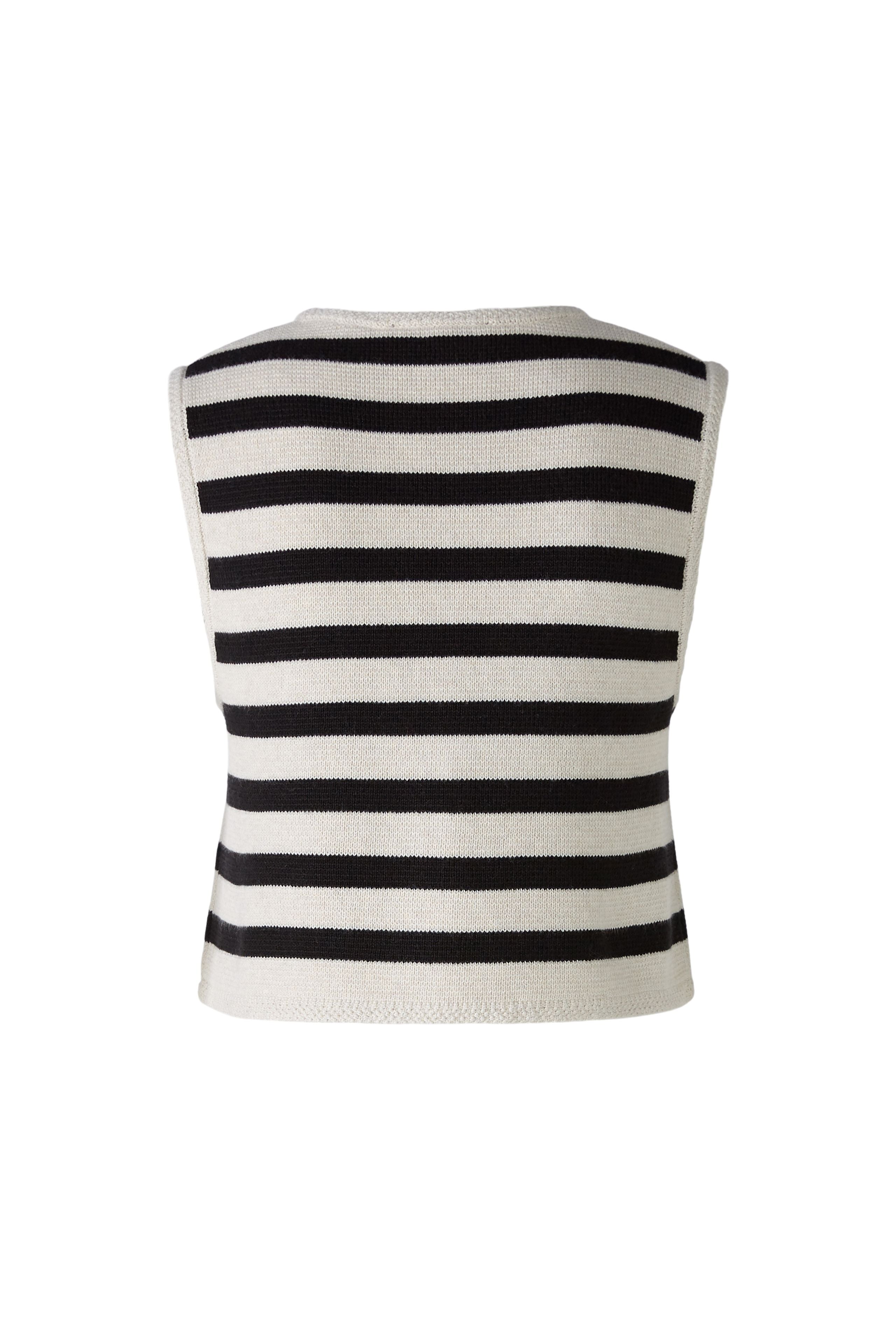 Oui- Knit Stripe Vest