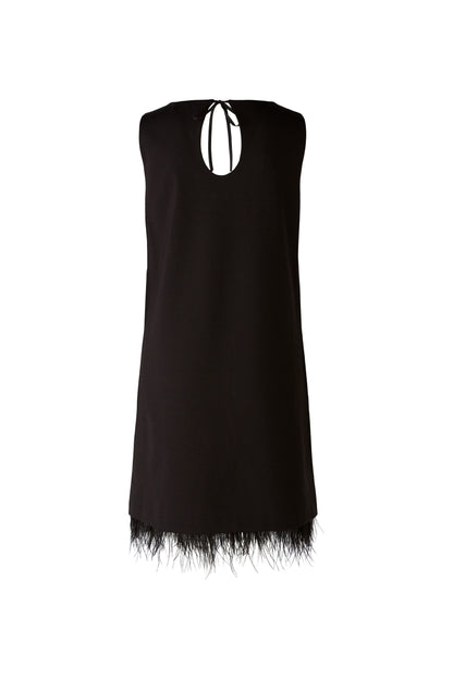 Oui- Black Feather Dress