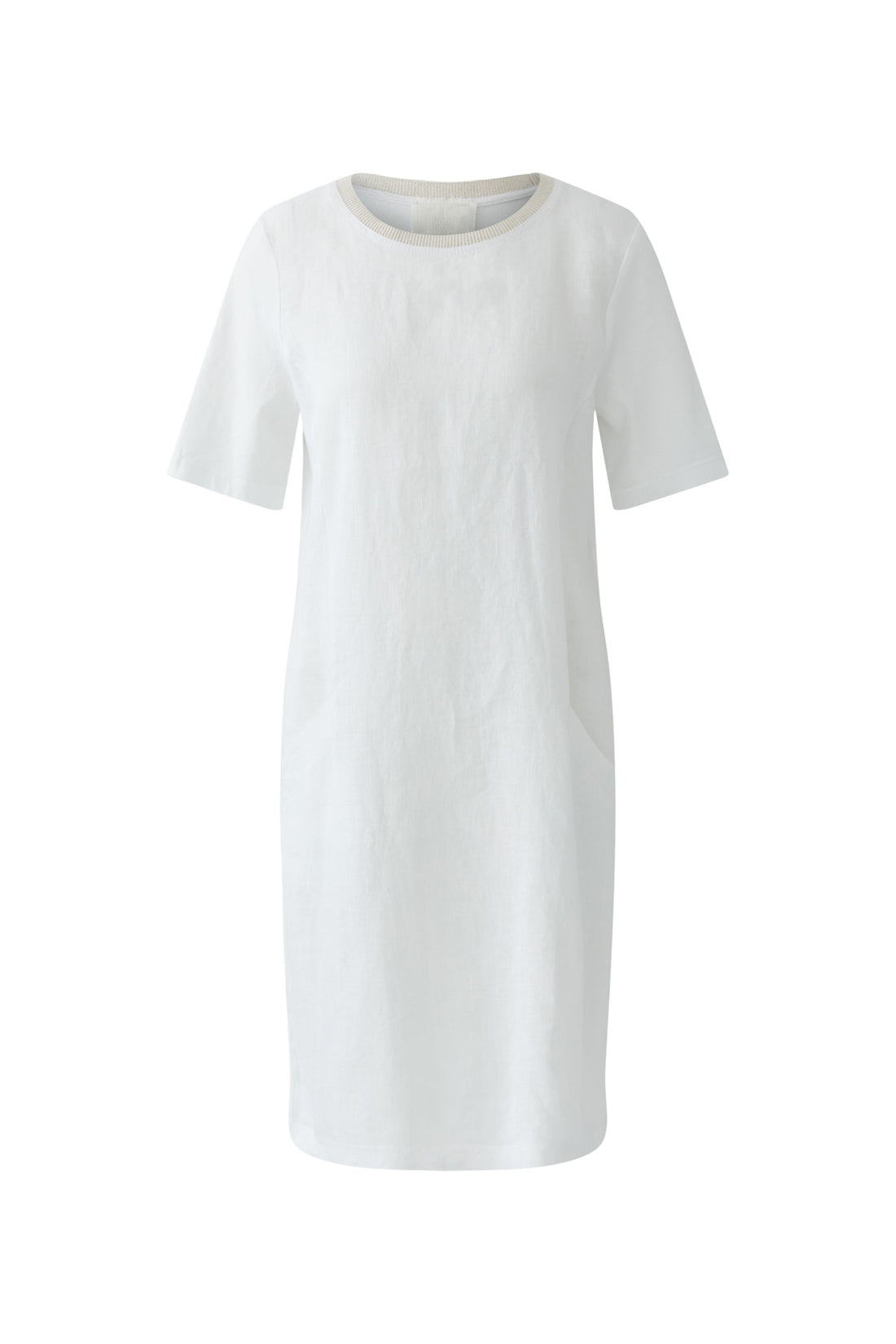 Oui - White Linen Dress