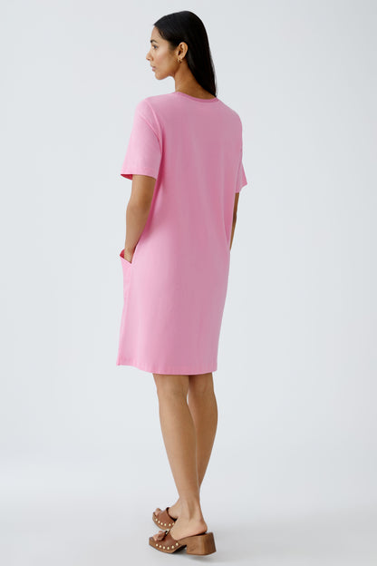 Oui - Pink Linen Dress
