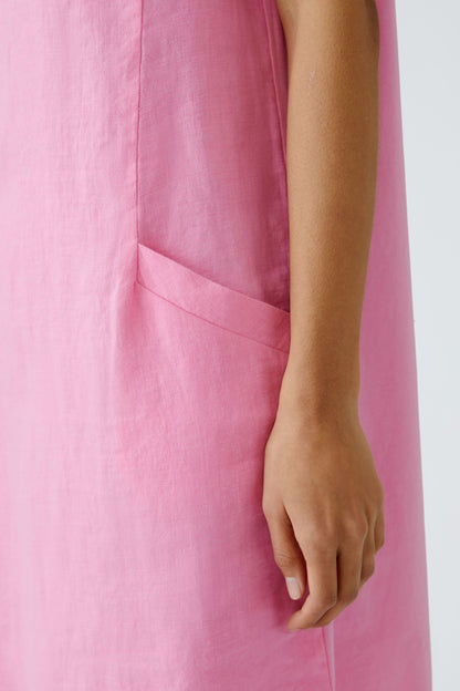 Oui - Pink Linen Dress