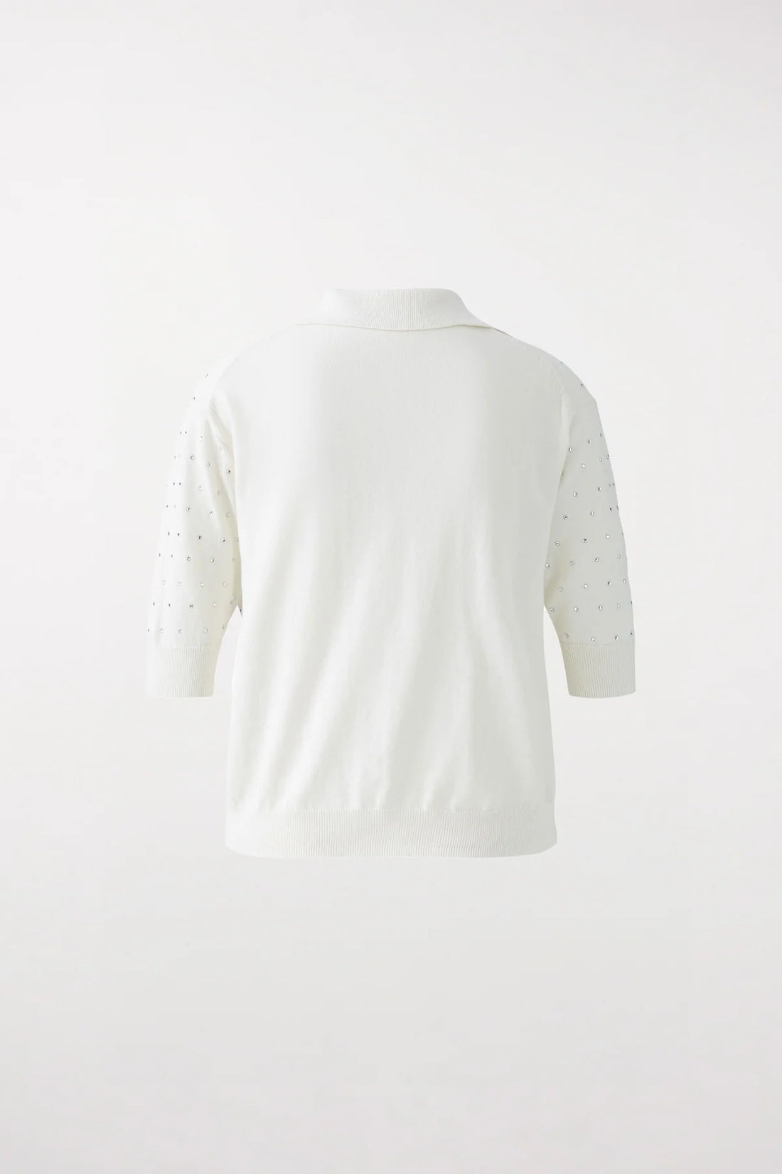 Oui - Crystal White Polo