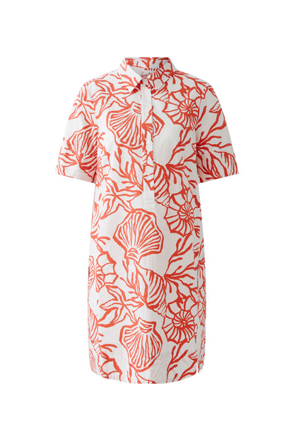 Oui- Red Coral Dress