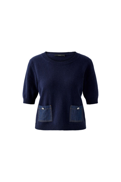 Oui- Denim Pocket Knit