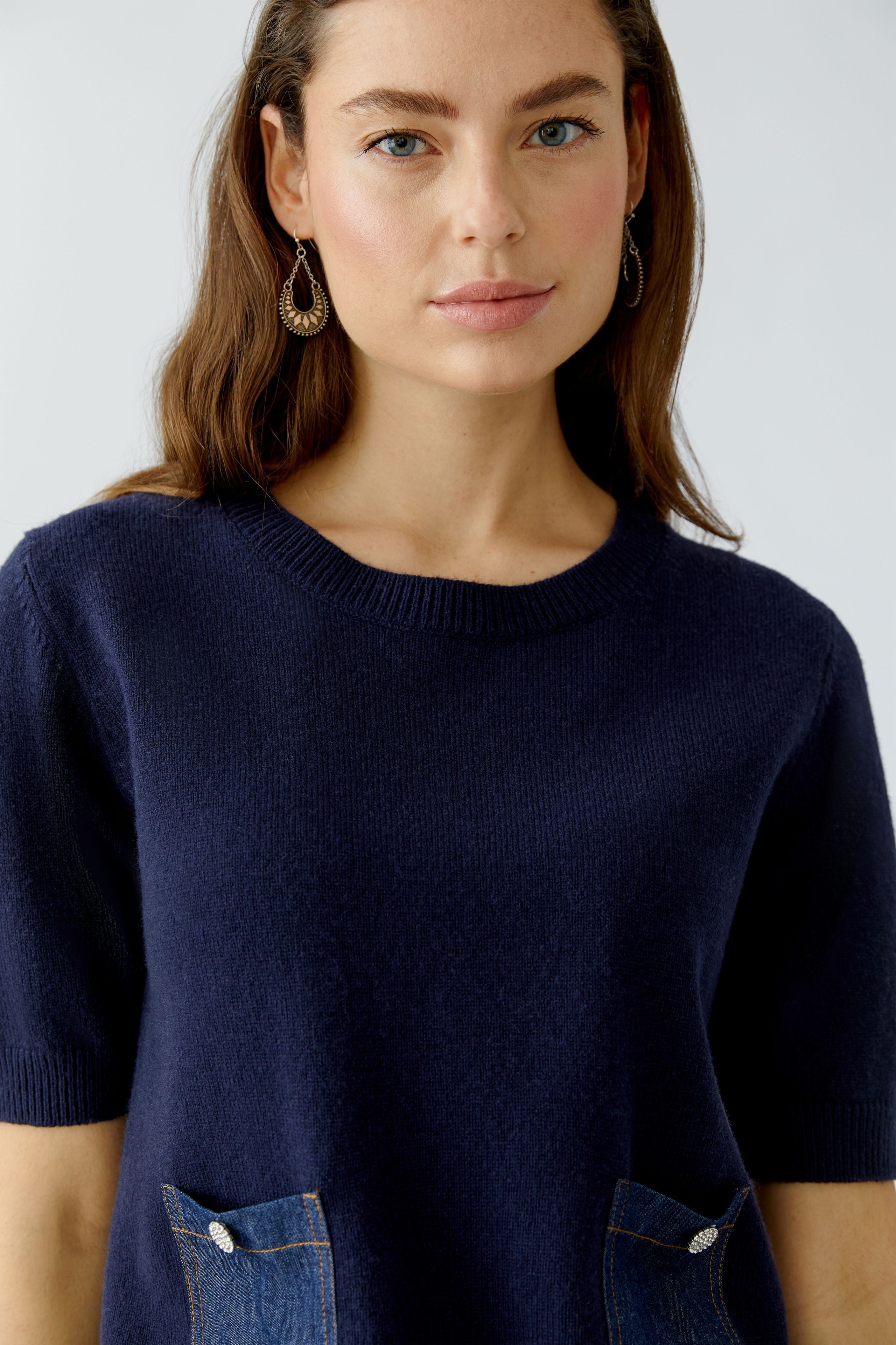 Oui- Denim Pocket Knit