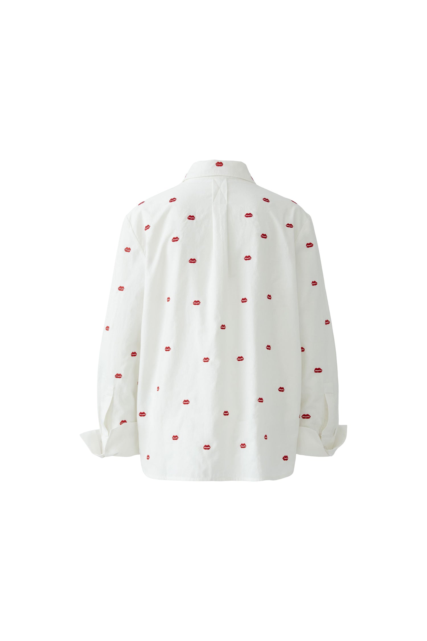 Oui - Red Lips Shirt