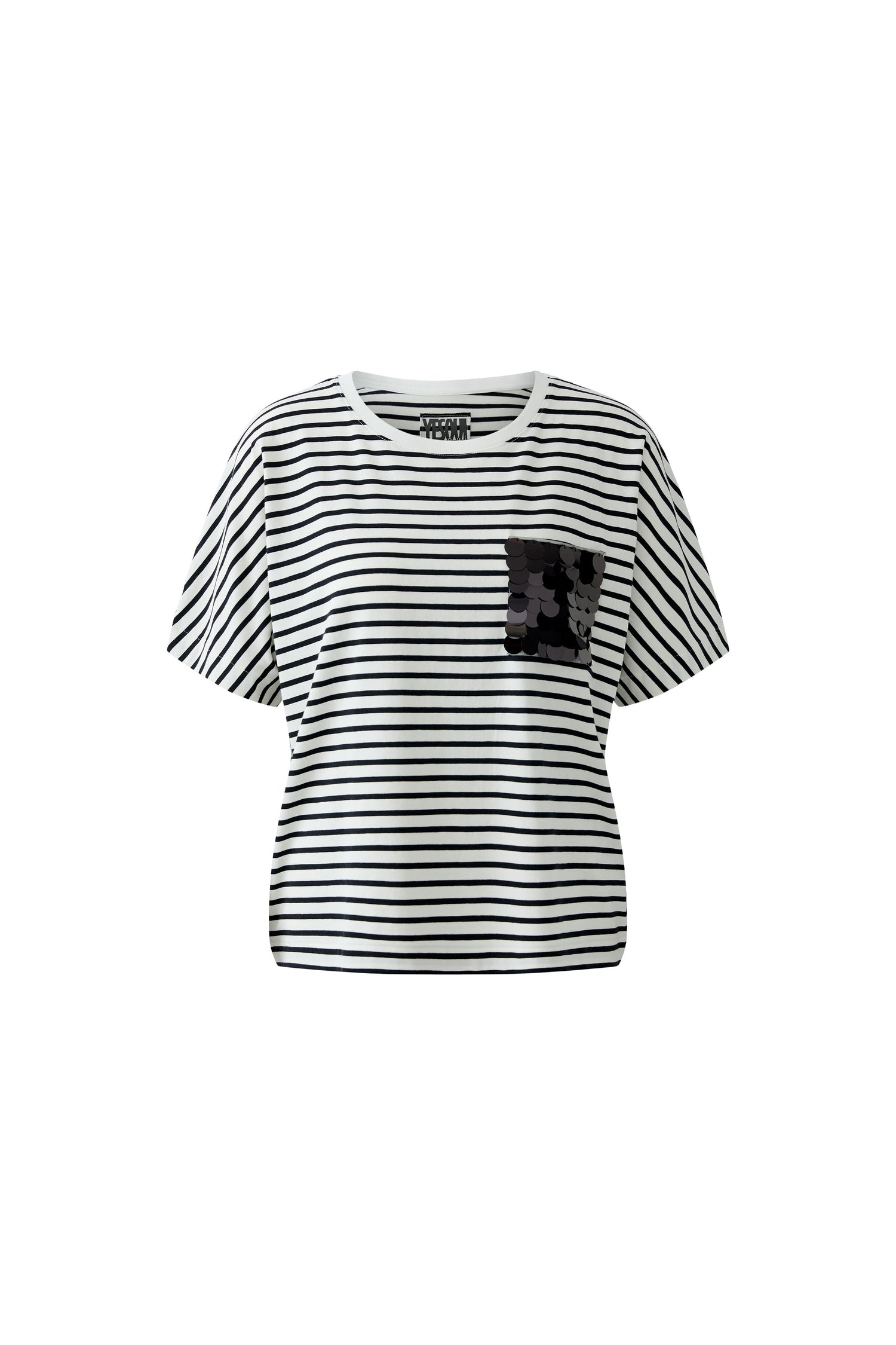 Oui - Sequin Pocket Top