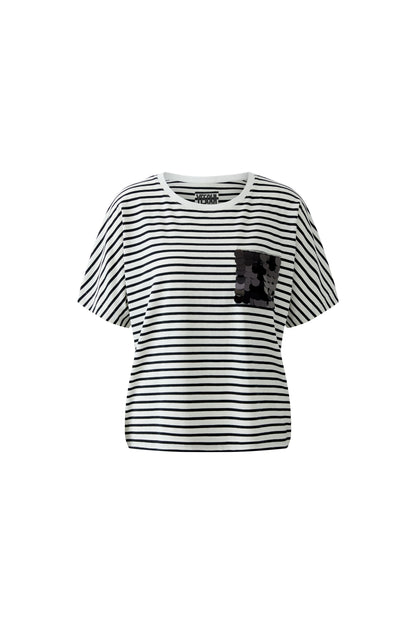 Oui - Sequin Pocket Top