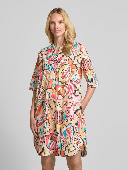 Emily Van Den Bergh - Tropical Fish Print Dress