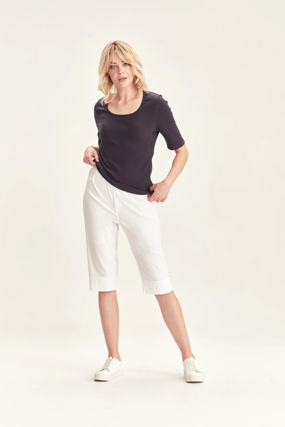 Verge - Bermuda Short - White