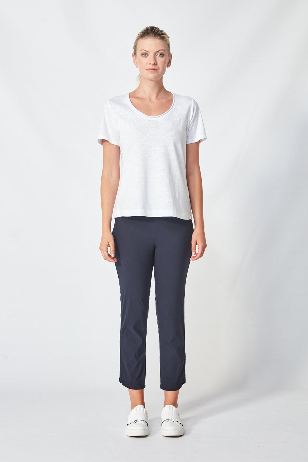 Verge Acrobat Rivet Pant- French Ink Navy