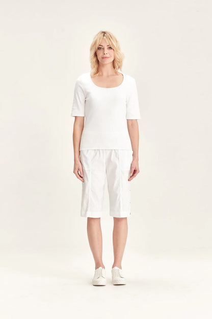 Verge - Acrobat Rolled Short - White