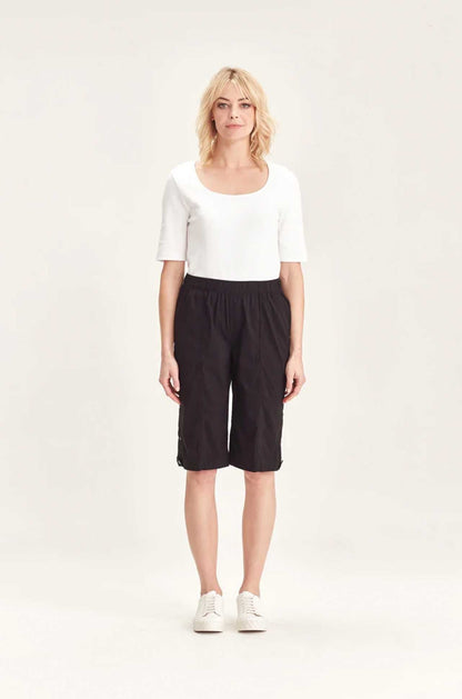 Verge Acrobat Rolled Shorts - Black