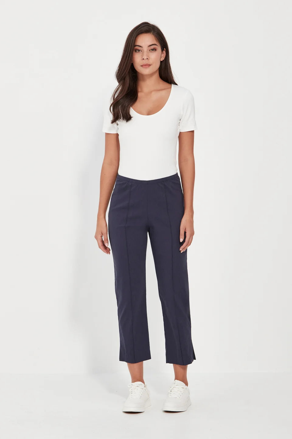 Verge -Acrobat 7/8 Pant - Denim Marle