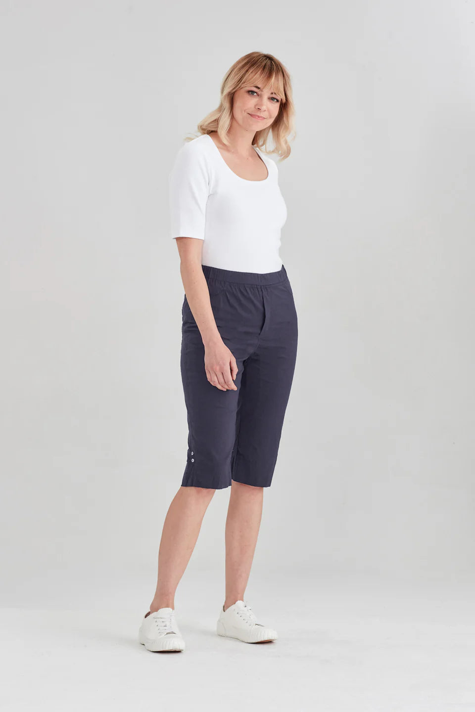 Verge - Acrobat Bermuda Short - Denim Marle