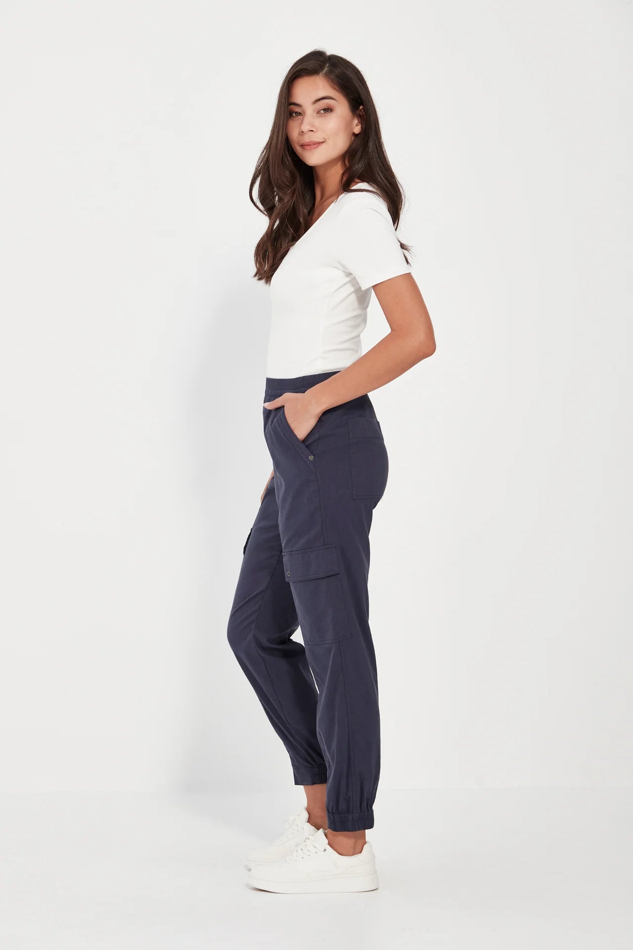 Verge- History Pant -Denim Marle