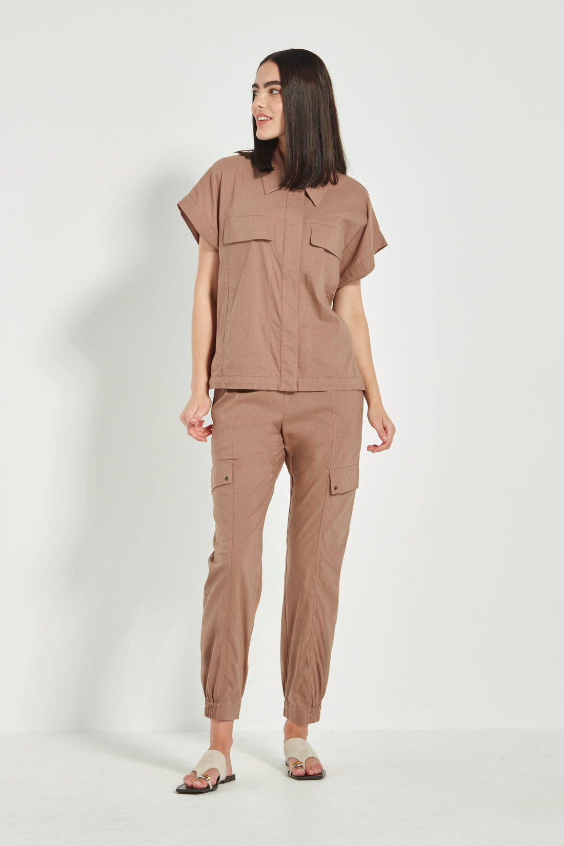 Verge - Acrobat History Pants in Mocha