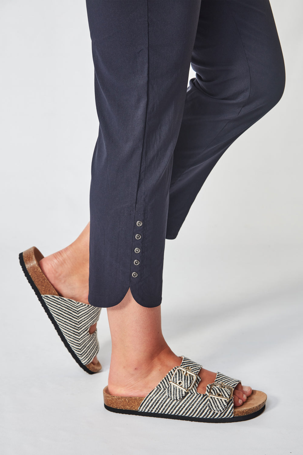 Verge Acrobat Rivet Pant- French Ink Navy