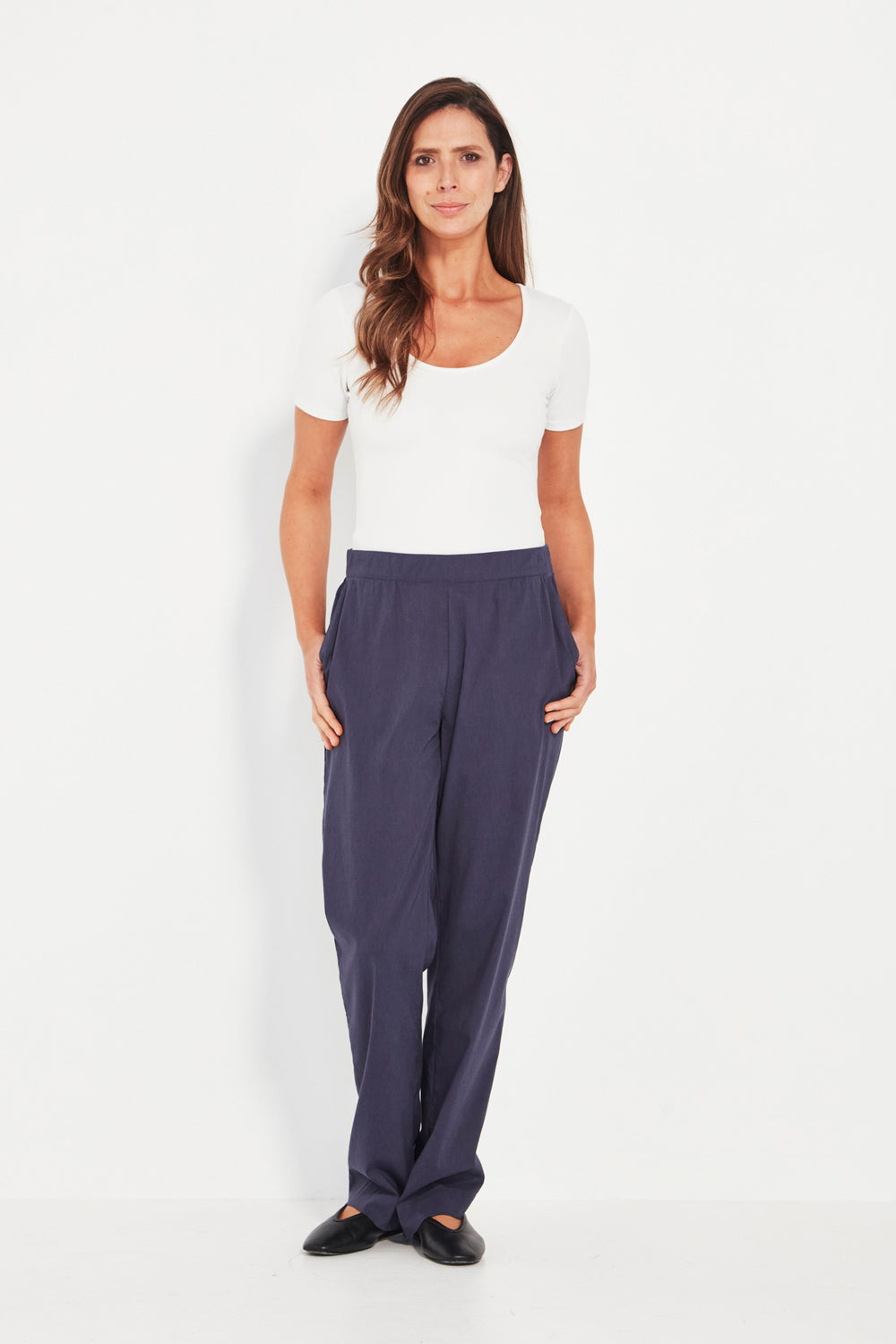 Verge - Timeless Pant - Denim Marle