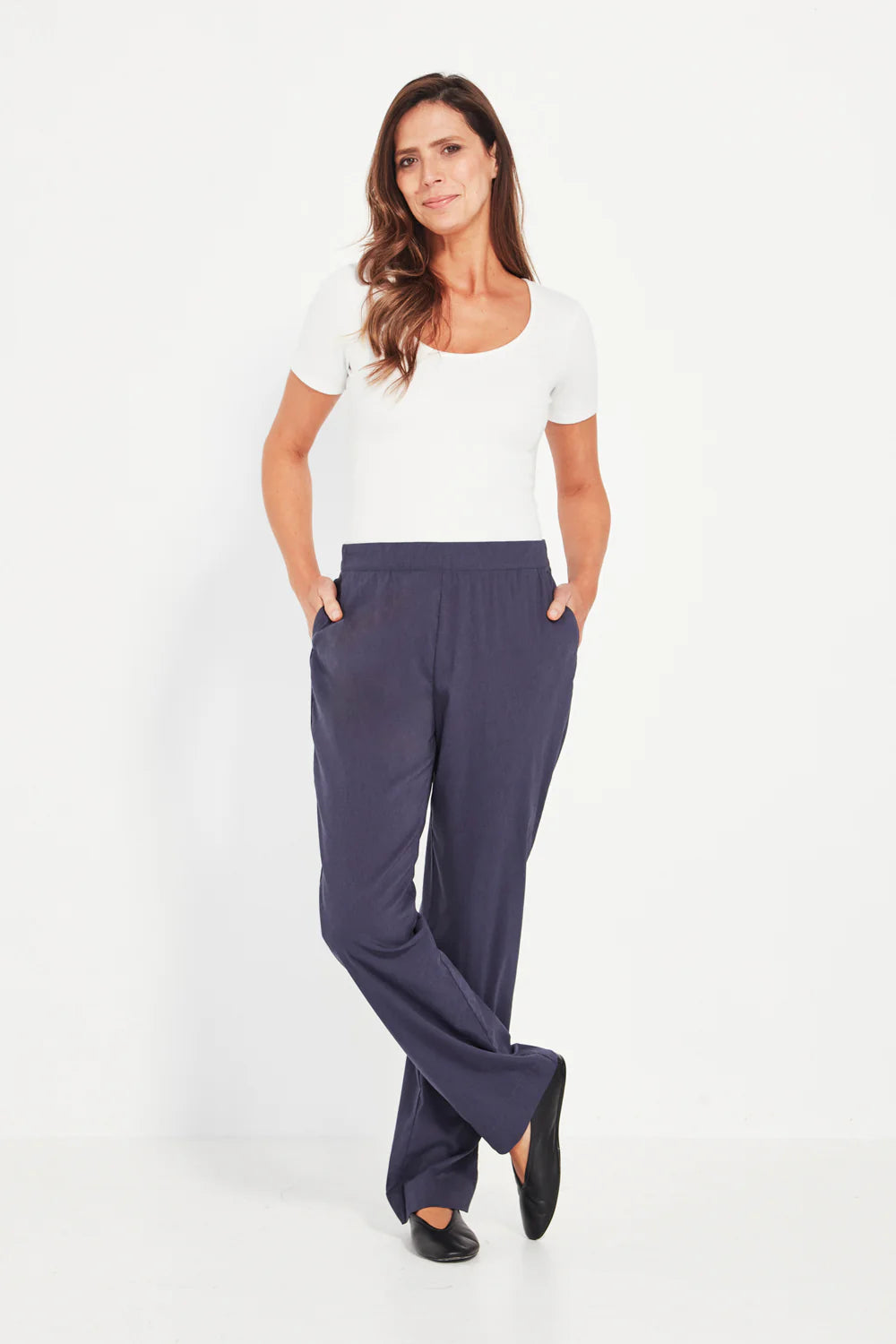 Verge - Timeless Pant - Denim Marle