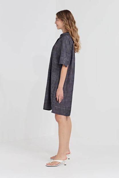 Verge Avery Dress - Ink