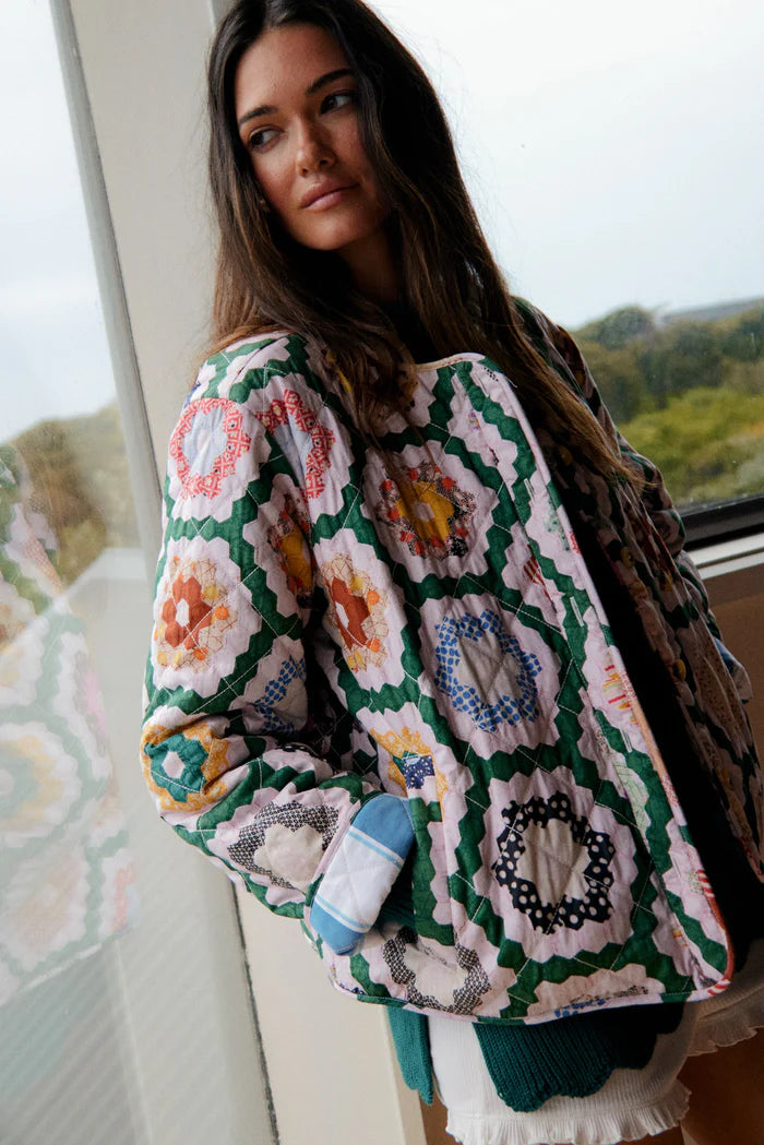 Binny - Pomberneit Markets Reversible Quilted Jacket