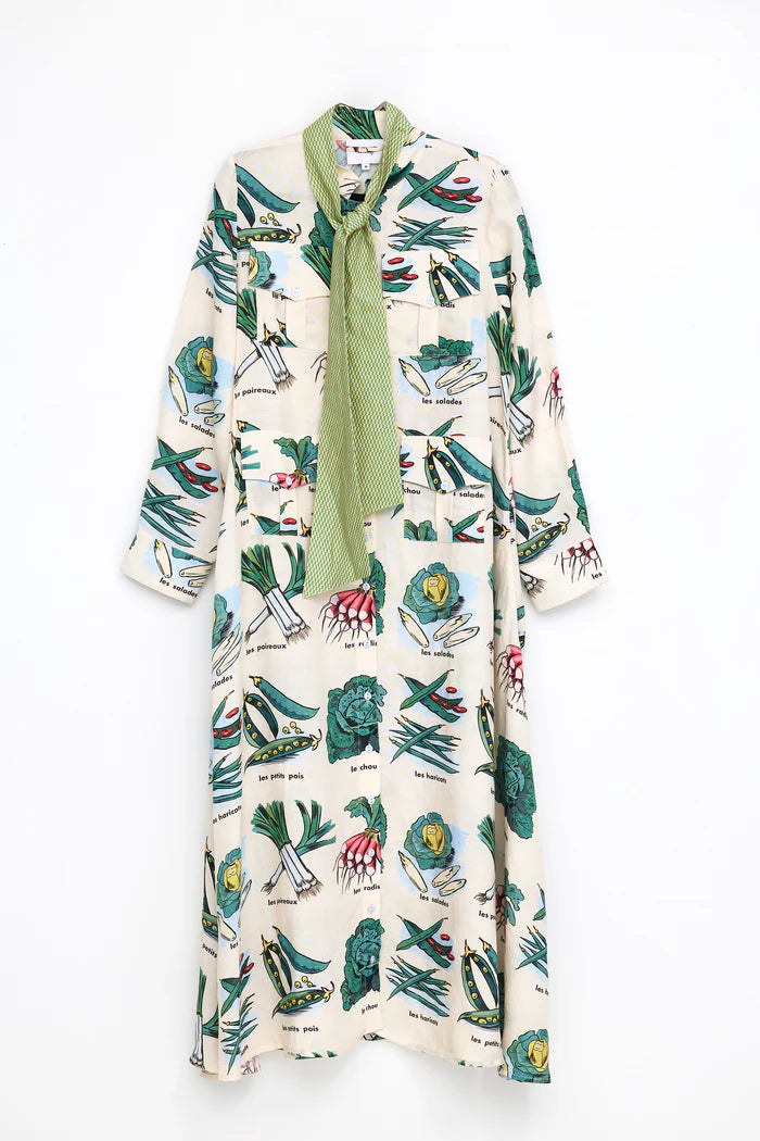 Binny - I   BEG   YOUR   PARDON   IN   THE   VEGGIE   GARDEN.   Dress.