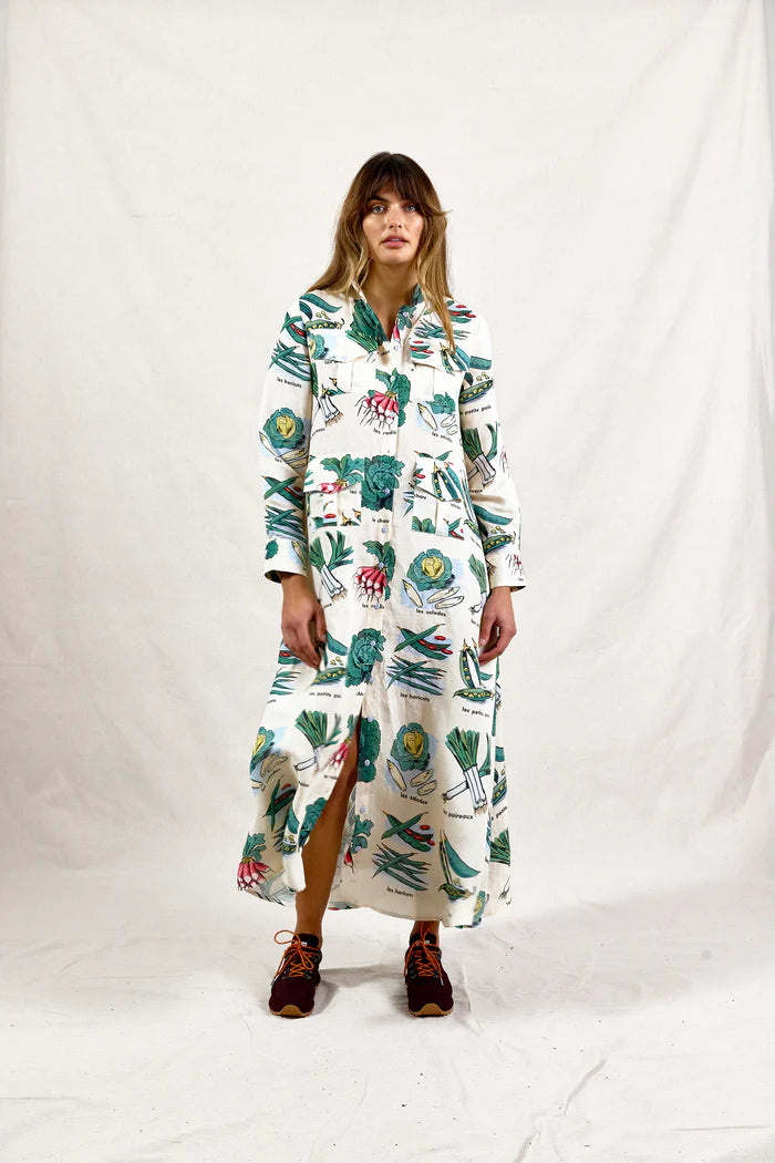 Binny - I   BEG   YOUR   PARDON   IN   THE   VEGGIE   GARDEN.   Dress.