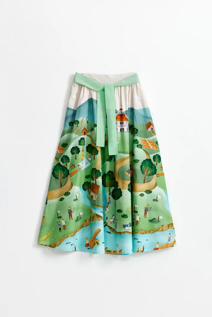 Binny - Lawns (one fine day) Skirt.
