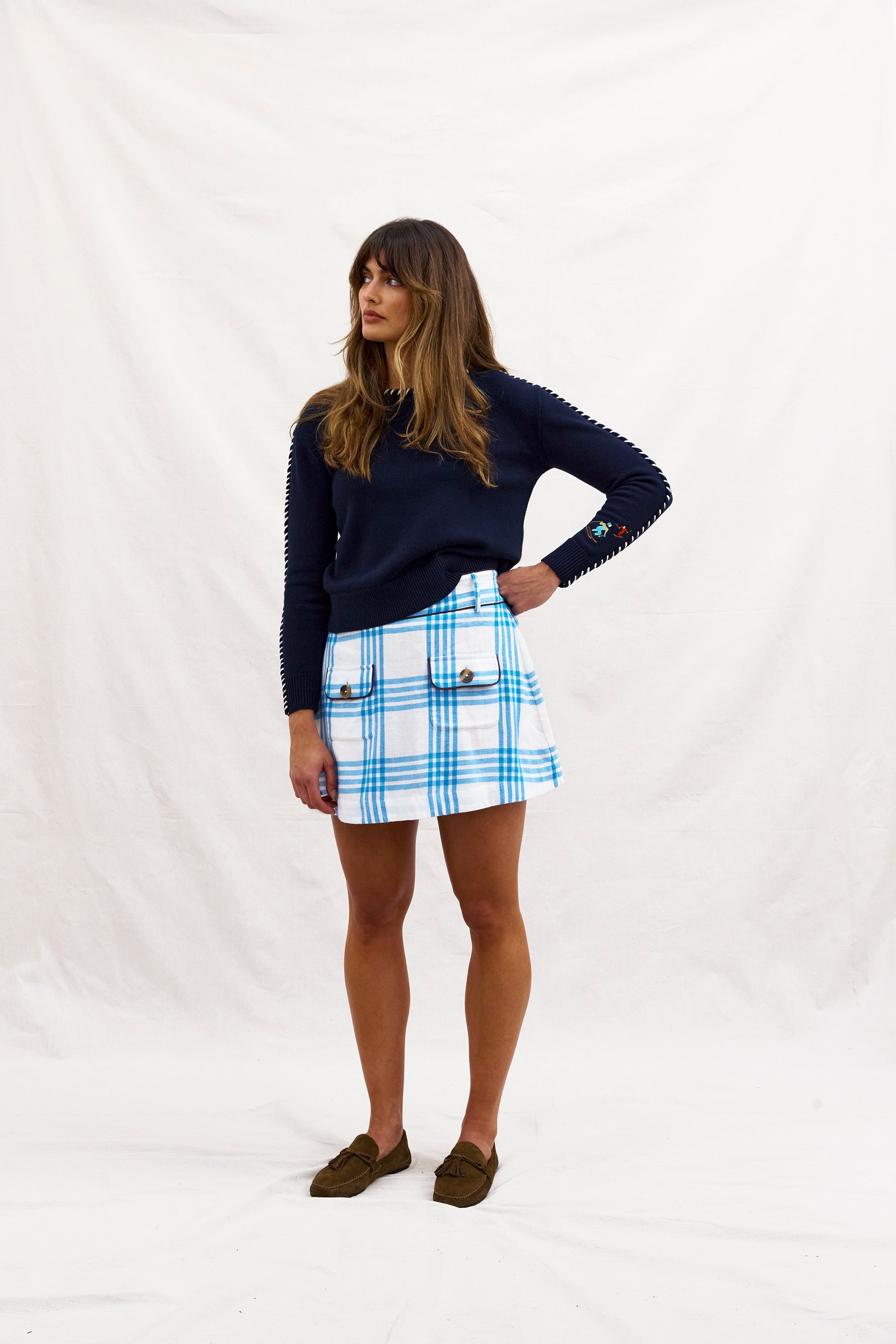 Binny - JACKSON HOLE. Navy Jumper