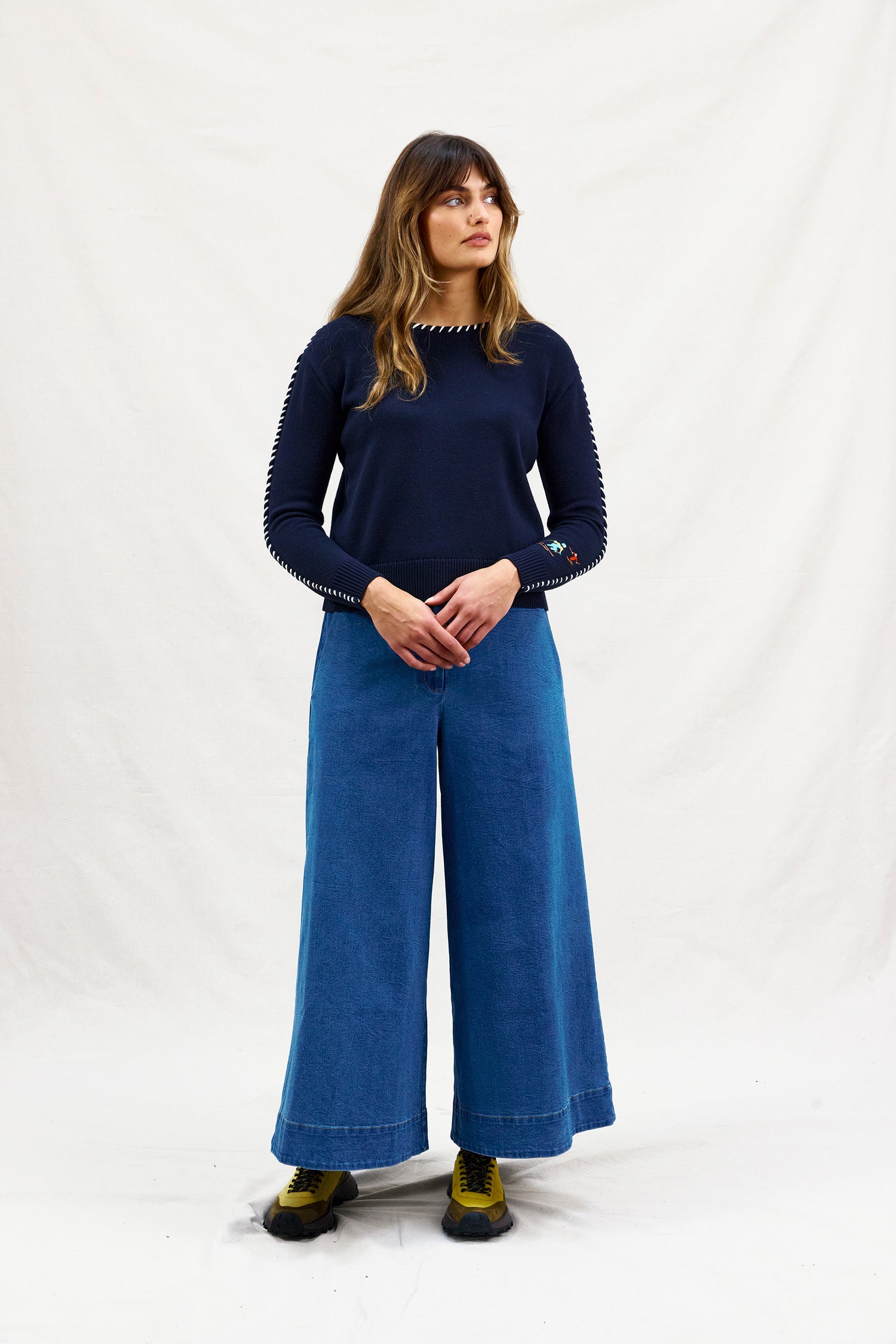 Binny - JACKSON HOLE. Navy Jumper