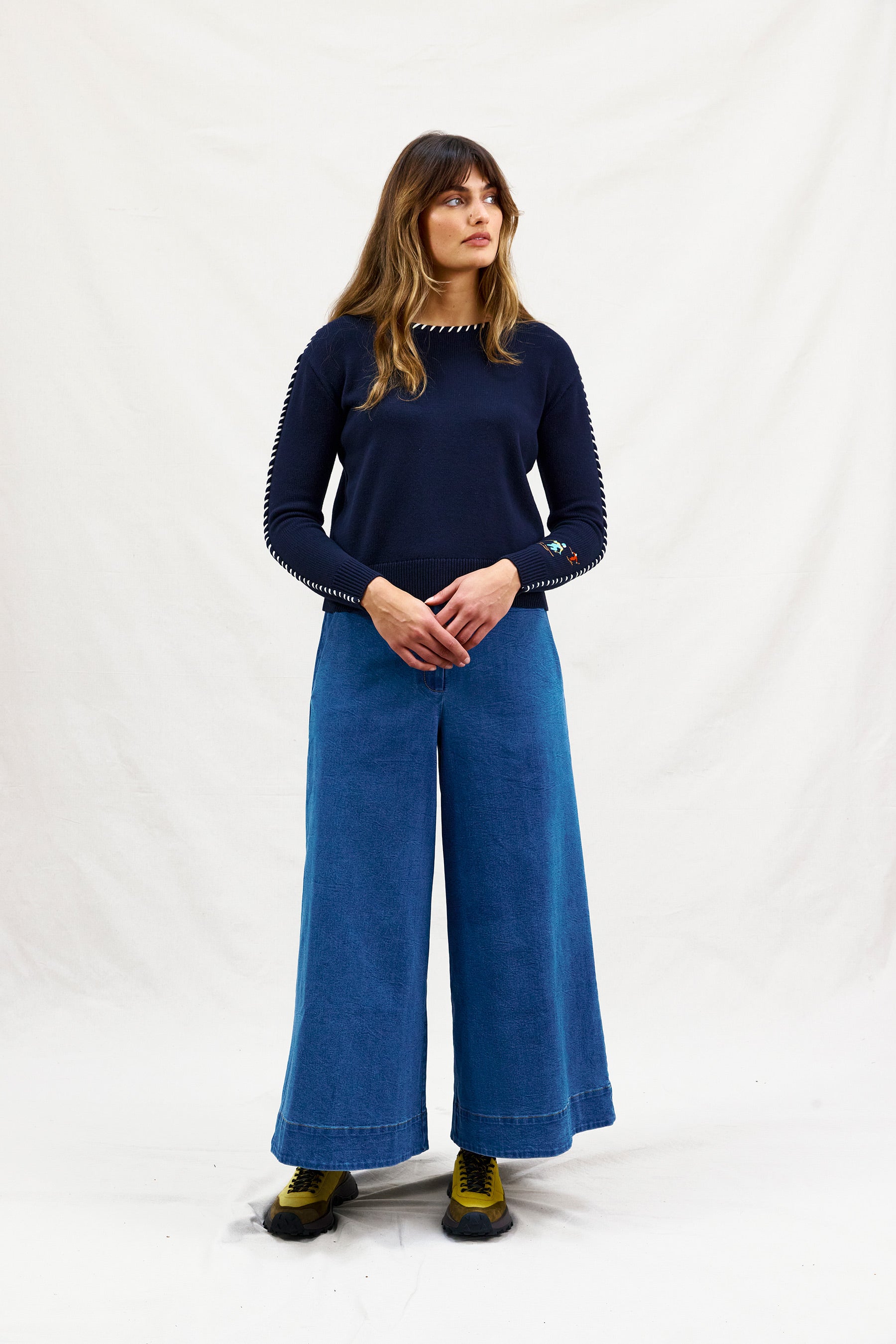 Binny - JACKSON HOLE. Navy Jumper