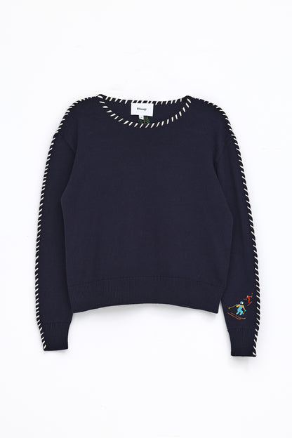 Binny - JACKSON HOLE. Navy Jumper