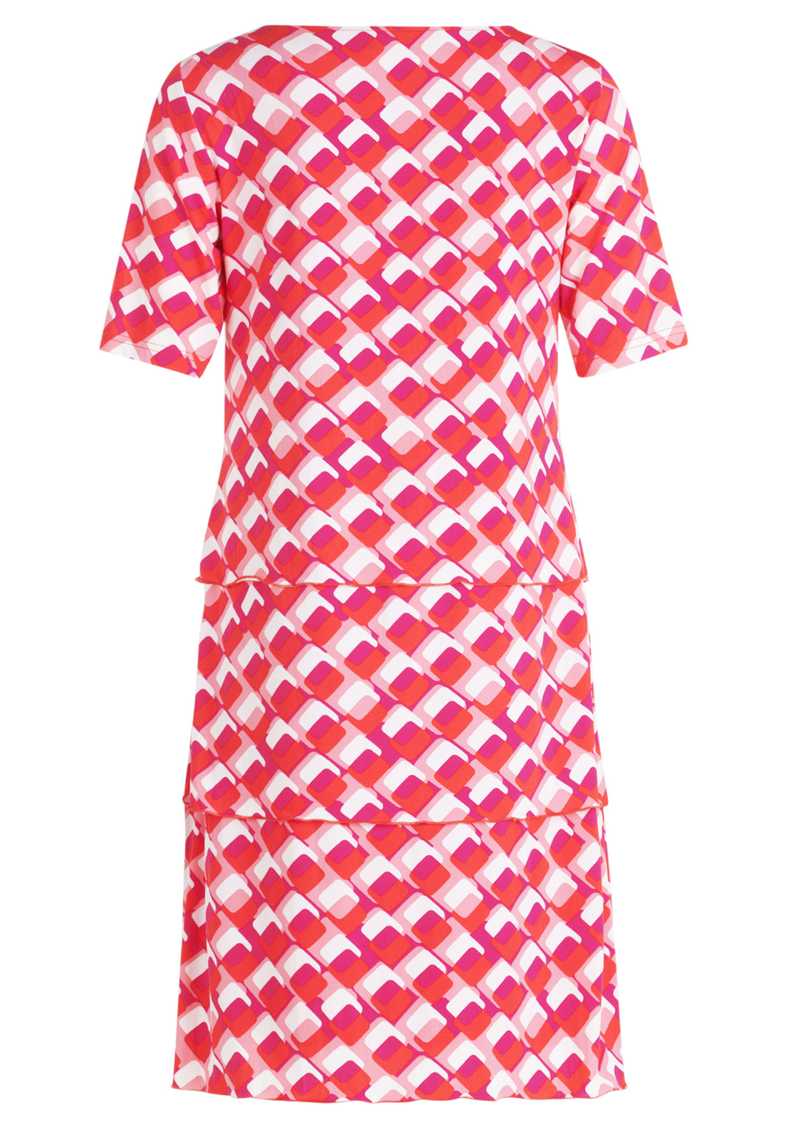Betty Barclay - Vibrant Mixed Colour Pattern Dress