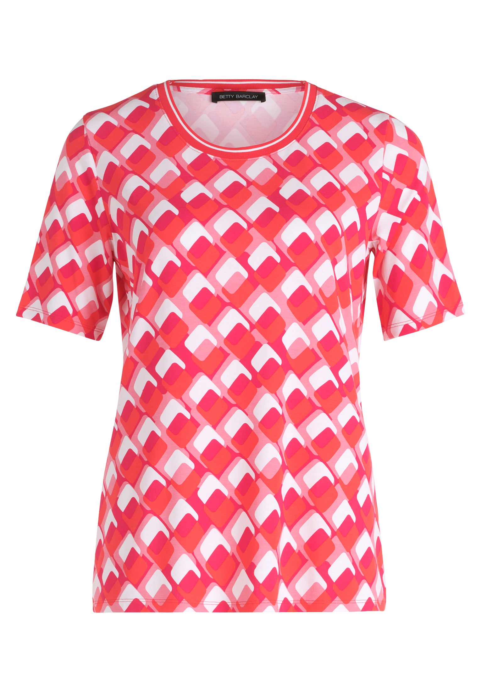 Betty Barlcay- Pink and Red T-shirt